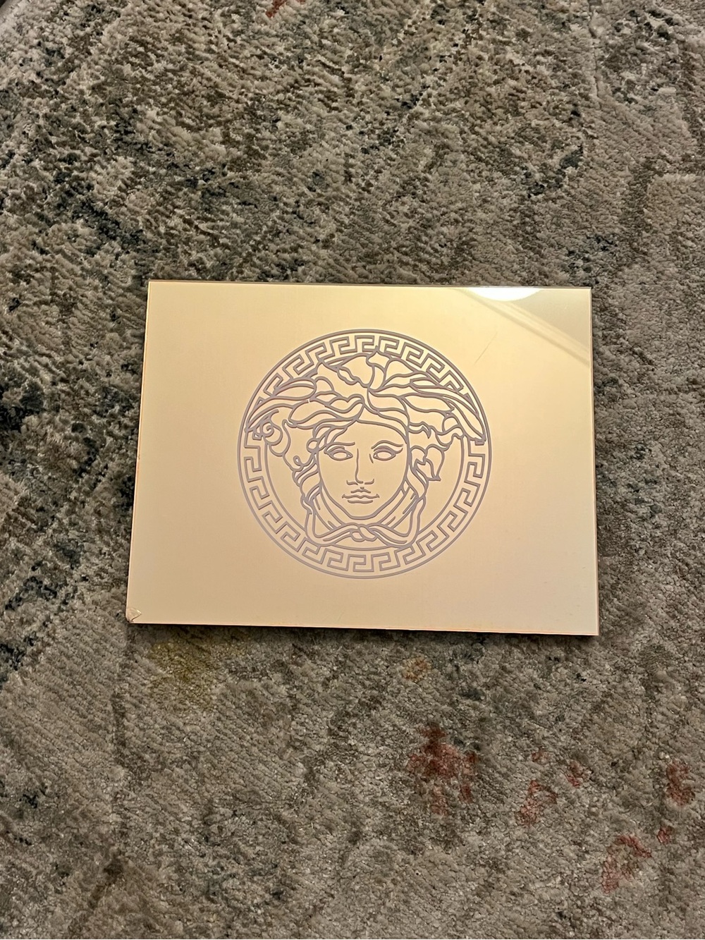 Versace Gold Medusa Mirrored Display